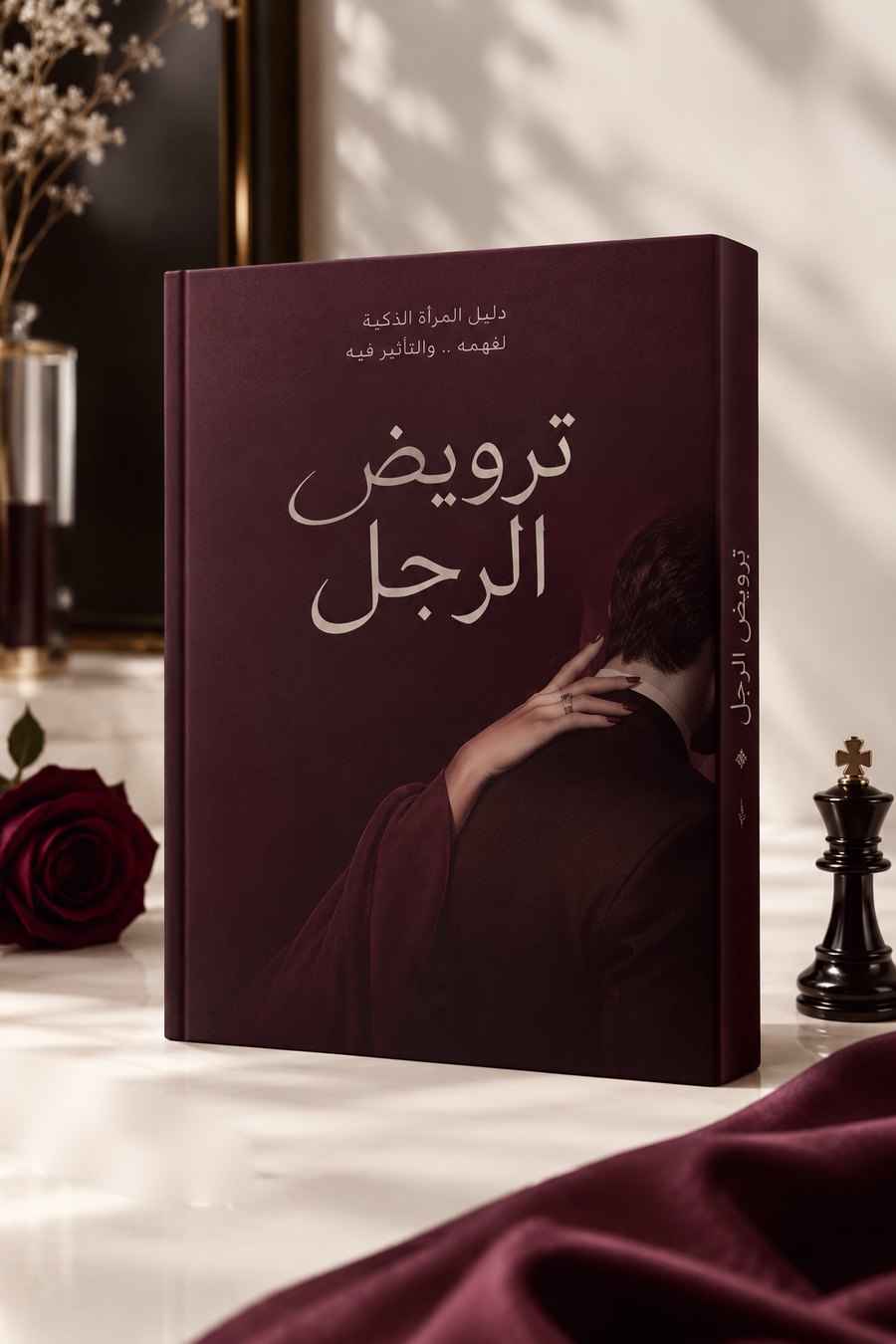 غلاف كتاب ترويض الرجل